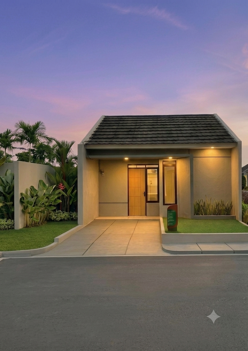 Tampak depan rumah Karian City